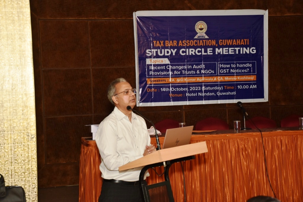 Study Circle Meeting on Income Tax & GST