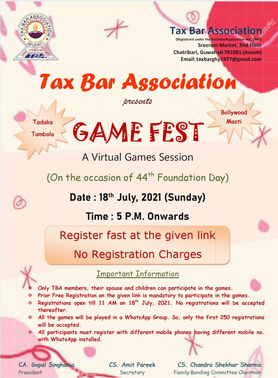 Game Fest on the occasion of 44th Foundation Day 