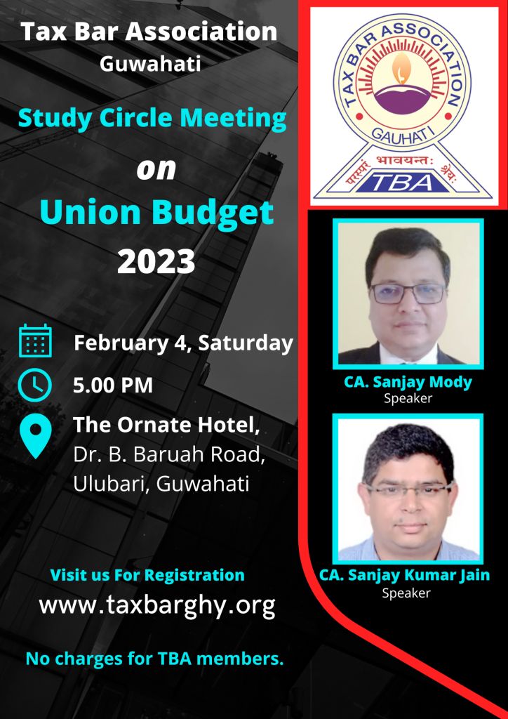 Study Circle Meeting on Union Budget, 2023