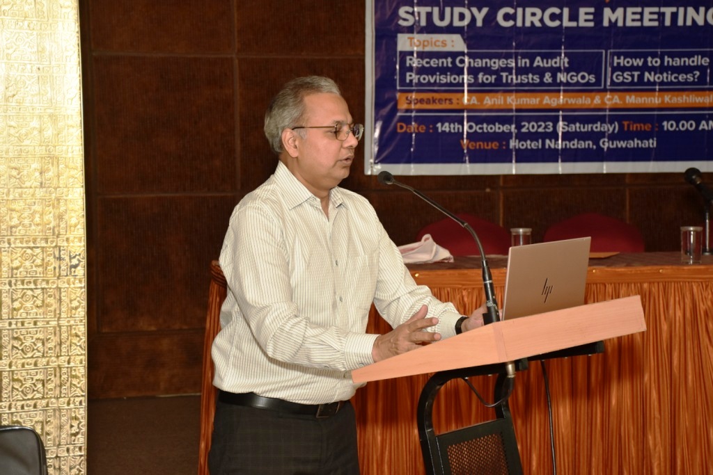 Study Circle Meeting on Income Tax & GST